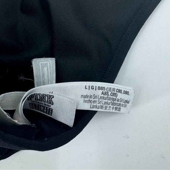 Pink Racer Shear back Sports Bra - Picture 6 of 8